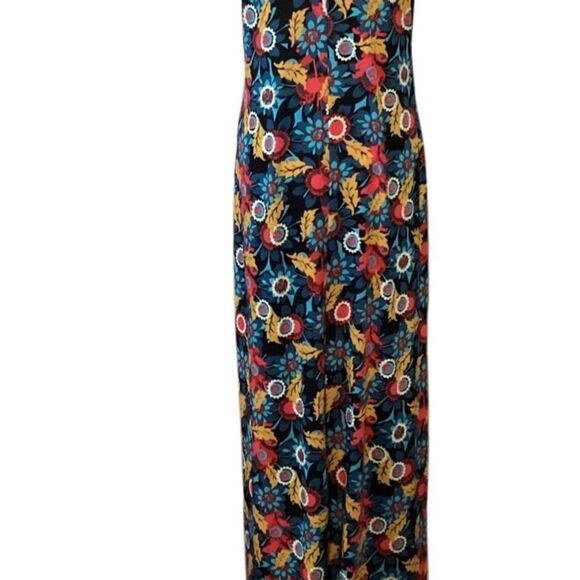 Lularoe Floral Print Dani Maxi Dress XL - Picture 9 of 12